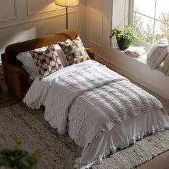 Daphnis Cinnamon Velvet Sofa Bed, Loveseat 24 Daphnis Cinnamon Velvet Sofa Bed, Loveseat -Daals Store GCSF 2603 CMON VEL LOVESEAT scene4