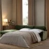 Daphnis Fern Green Velvet Sofa Bed, Grande Chaise Left Hand Facing 36 Daphnis Fern Green Velvet Sofa Bed, Grande Chaise Left Hand Facing -Daals Store GCSF 2603 FERN VEL LEFT main