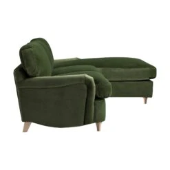 Daphnis Fern Green Velvet Sofa Bed, Grande Chaise Right Hand Facing 20 Daphnis Fern Green Velvet Sofa Bed, Grande Chaise Right Hand Facing -Daals Store GCSF 2603 FERN VEL RIGHT WB4