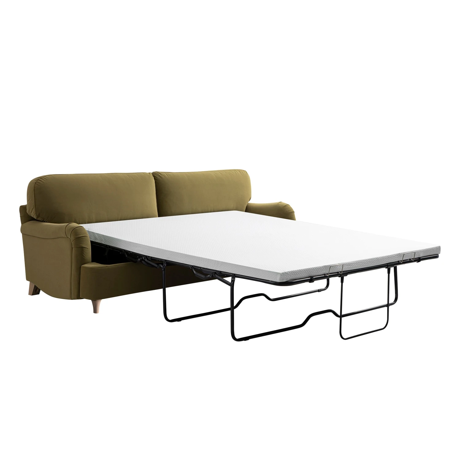 Daphnis Fudge Velvet Sofa Bed, Large 3-Seater 12 Daphnis Fudge Velvet Sofa Bed, Large 3-Seater - Image 12