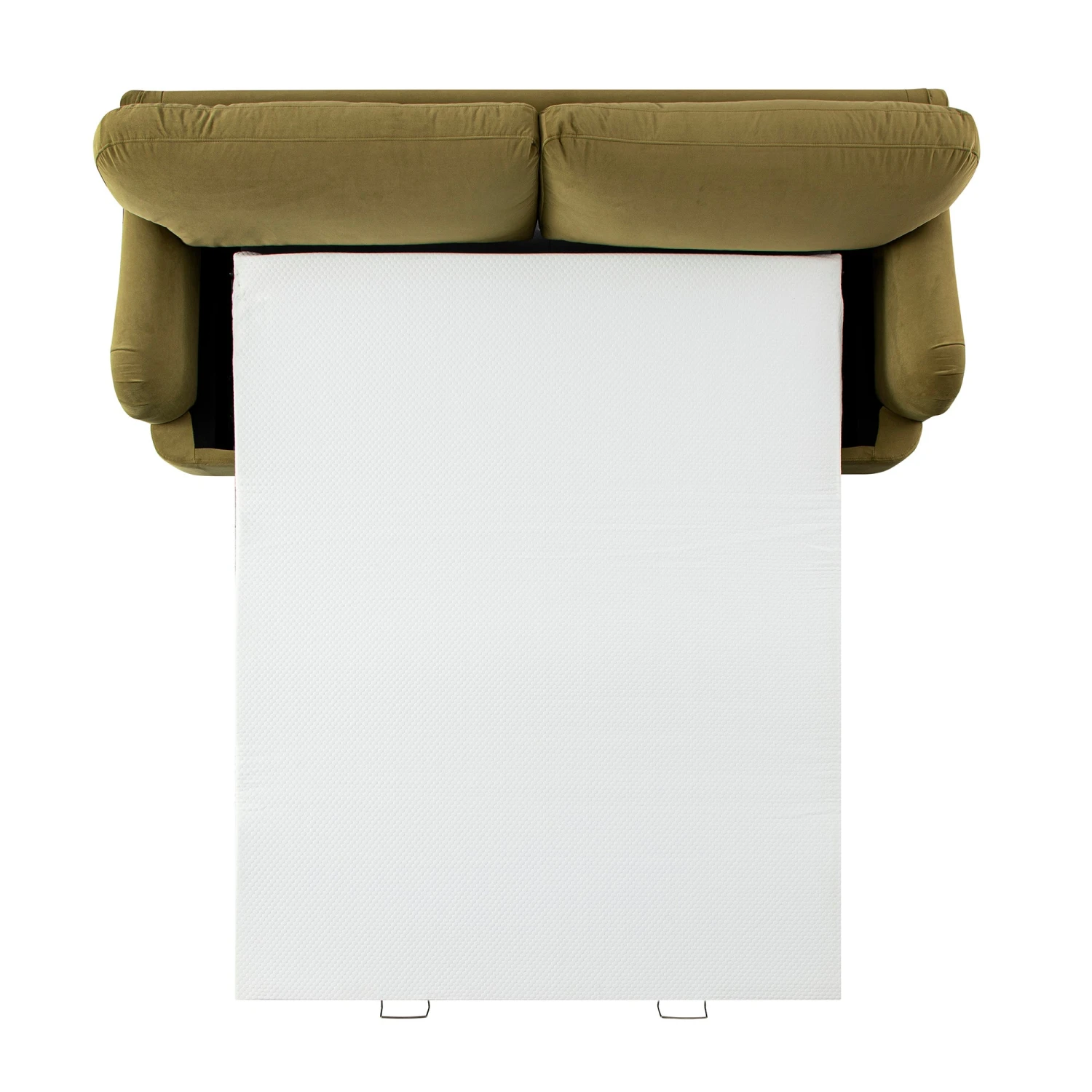 Daphnis Fudge Velvet Sofa Bed, Large 3-Seater 14 Daphnis Fudge Velvet Sofa Bed, Large 3-Seater - Image 14