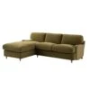 Daphnis Fudge Velvet Sofa Bed, Grande Chaise Left Hand Facing 21 Daphnis Fudge Velvet Sofa Bed, Grande Chaise Left Hand Facing -Daals Store GCSF 2603 FUDGE VEL LEFT WB1