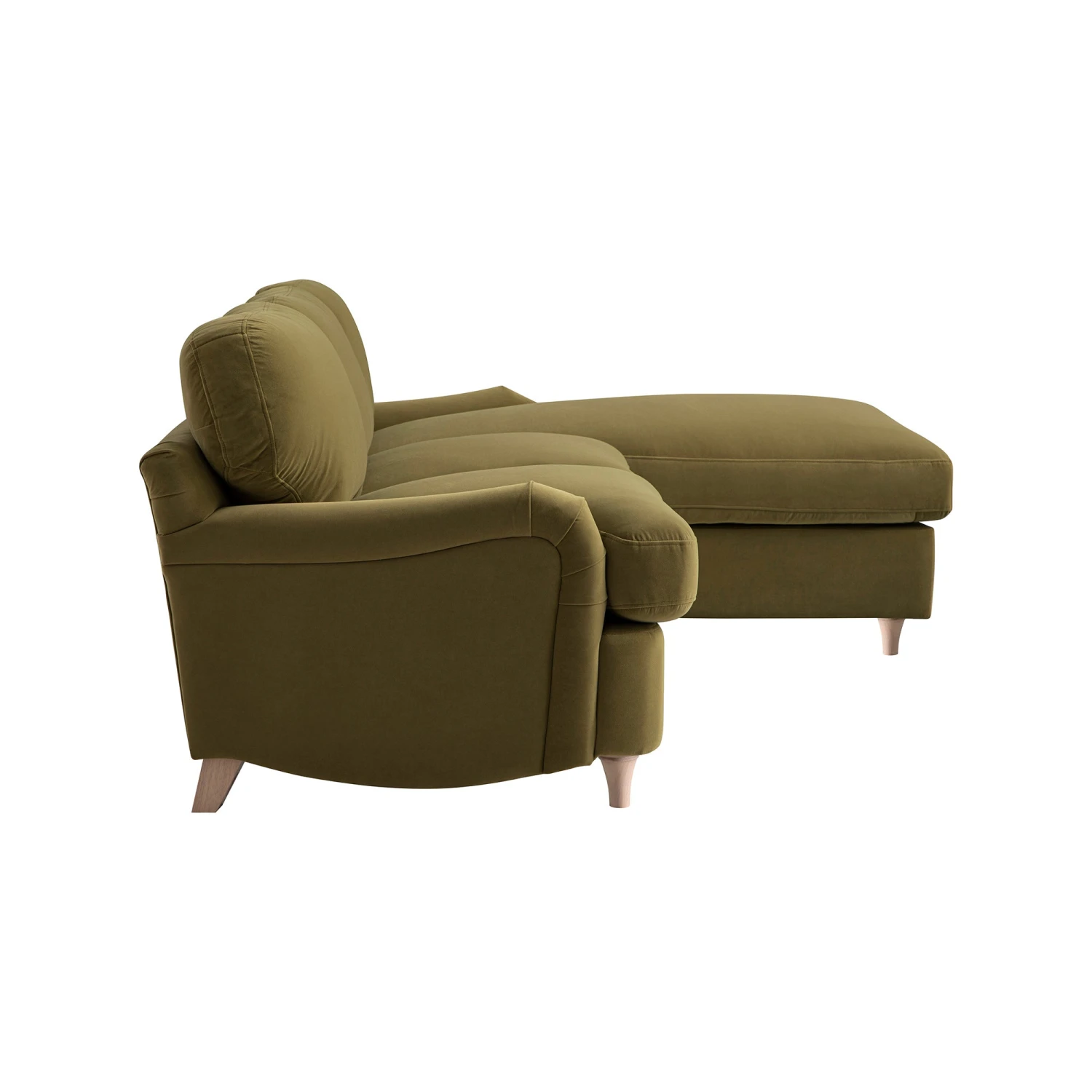 Daphnis Fudge Velvet Sofa Bed, Grande Chaise Right Hand Facing 8 Daphnis Fudge Velvet Sofa Bed, Grande Chaise Right Hand Facing - Image 8