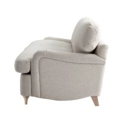 Daphnis Oatmeal Fabric Sofa Bed, Large 3-Seater -Daals Store GCSF 2603 OAT FAB 3ST WB6