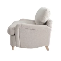 Daphnis Oatmeal Fabric Sofa Bed, Loveseat -Daals Store GCSF 2603 OAT FAB LOVESEAT WB6