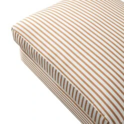 Daphnis Ochre Striped Linen Blend Sofa Bed, Large 3-Seater -Daals Store GCSF 2603 OCHRE STRIPE 3ST detail1