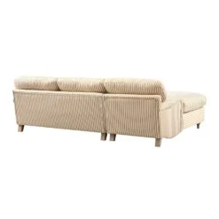 Daphnis Ochre Striped Linen Blend Sofa Bed, Grande Chaise Left Hand Facing 17 Daphnis Ochre Striped Linen Blend Sofa Bed, Grande Chaise Left Hand Facing -Daals Store GCSF 2603 OCHRE STRIPE LEFT WB7