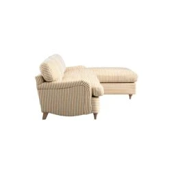 Daphnis Ochre Striped Linen Blend Sofa Bed, Grande Chaise Right Hand Facing 15 Daphnis Ochre Striped Linen Blend Sofa Bed, Grande Chaise Right Hand Facing -Daals Store GCSF 2603 OCHRE STRIPE RIGHT WB5