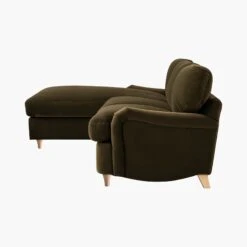 Daphnis Seaweed Velvet Sofa Bed, Grande Chaise Left Hand Facing 32 Daphnis Seaweed Velvet Sofa Bed, Grande Chaise Left Hand Facing -Daals Store GCSF 2603 SWEED VEL LEFT WB6