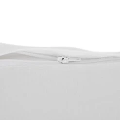 Adeline Moonshine Grey & White Floral Vine Embroidered Cotton Square Cushion -Daals Store HW CUSH ADELINE GREY detail3