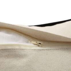 Baja Monochrome Illusion Embroidered Cushion -Daals Store HW CUSH BAJA ILLUSION45 detail5