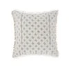 Bloomsbury Lattice Grey & Off-White Crewelwork Wool Embroidered Cushion β Luxury Fringed 50x50 Throw Pillow 19 Bloomsbury Lattice Grey & Off-White Crewelwork Wool Embroidered Cushion β Luxury Fringed 50x50 Throw Pillow -Daals Store HW CUSH BLOOMSBURY LATTICE WB1