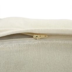 Botanica Pearl White Velvet Hand Embroidered Floral Lumbar Cushion 13 Botanica Pearl White Velvet Hand Embroidered Floral Lumbar Cushion -Daals Store HW CUSH BOTANICAWHITE35 detail4