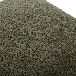 Kyra Forest Green Bouclé Fringed Cushion -Daals Store HW CUSH BOUCLEFOREST50 detail3