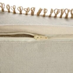 Delilah Rectangular Cushion β Hand Embroidered Crochet Flowers & Jute Lace Detail 10 Delilah Rectangular Cushion β Hand Embroidered Crochet Flowers & Jute Lace Detail -Daals Store HW CUSH DELILAH35 detail4