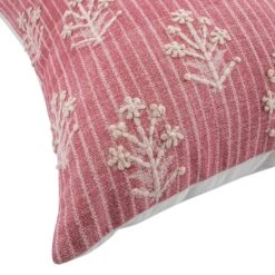 Florence Posies Printed & Embroidered Cushion 6 Florence Posies Printed & Embroidered Cushion -Daals Store HW CUSH FLORENCE POSIES detail1
