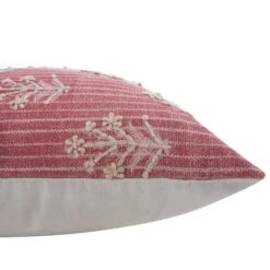 Florence Posies Printed & Embroidered Cushion 8 Florence Posies Printed & Embroidered Cushion -Daals Store HW CUSH FLORENCE POSIES detail3