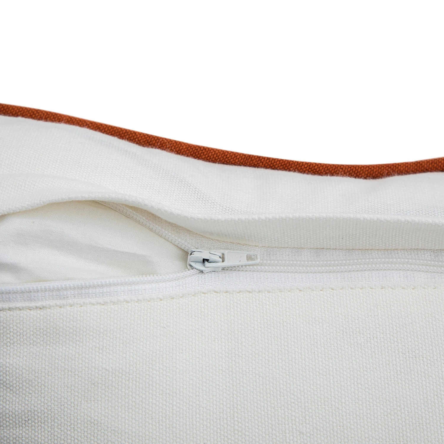 Patola Ikat Orange and Green French Knot Linen Cushion – 50x50 Luxury Hand-Embroidered Pillow 5 Patola Ikat Orange and Green French Knot Linen Cushion – 50x50 Luxury Hand-Embroidered Pillow - Image 5