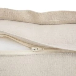 Flora & Fauna Jacobean Paradise Cream Hand Embroidered Cushion - Vintage Floral & Bird Pattern Decorative Pillow -Daals Store HW CUSH JACOPARADISE detail4