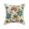 Flora & Fauna Hand Embroidered Jacobean Pomegranate Cushion -Daals Store HW CUSH JACOPOMEGRAN WB1