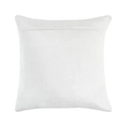 Luxe Collection Jasmine Pearl White Velvet Cushion – Hand-Beaded Golden Leaf Detail -Daals Store HW CUSH JASMINE45 WB2