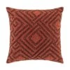 Javari Burnt Terracotta Cord Stitched Cushion -Daals Store HW CUSH JAVARICORD45 WB1
