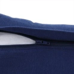 Indigo Collection Lucia Hand Embroidered Swirl Cushion 11 Indigo Collection Lucia Hand Embroidered Swirl Cushion -Daals Store HW CUSH LUCIA45 detail4