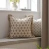 Maison Neutral Betsy Cream Jute Floral Embroidered Cushion β 50x50 Fringed Boho Throw Pillow 15 Maison Neutral Betsy Cream Jute Floral Embroidered Cushion β 50x50 Fringed Boho Throw Pillow -Daals Store HW CUSH MAISON BETSY main