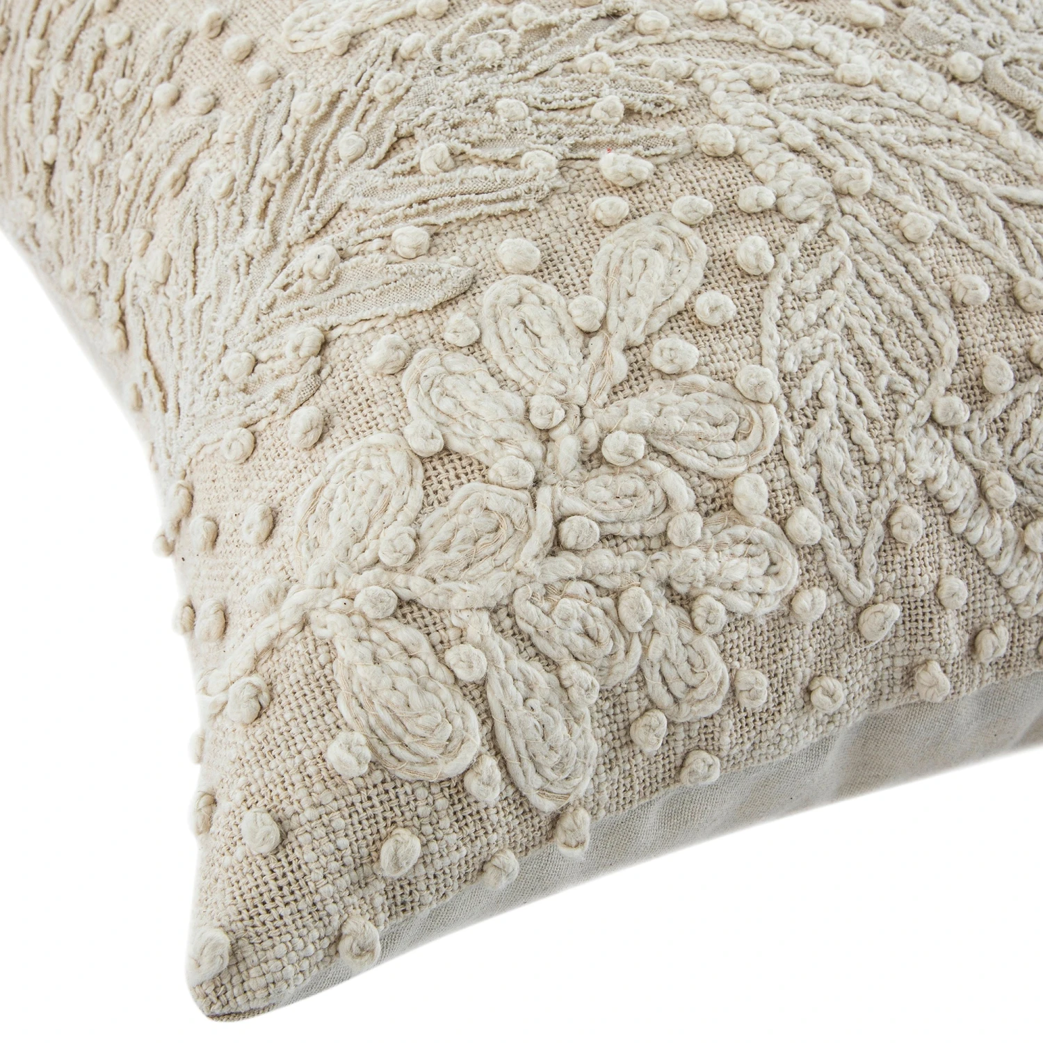 Maison Neutral Josie Embroidered French Knot Cushion 2 Maison Neutral Josie Embroidered French Knot Cushion - Image 2