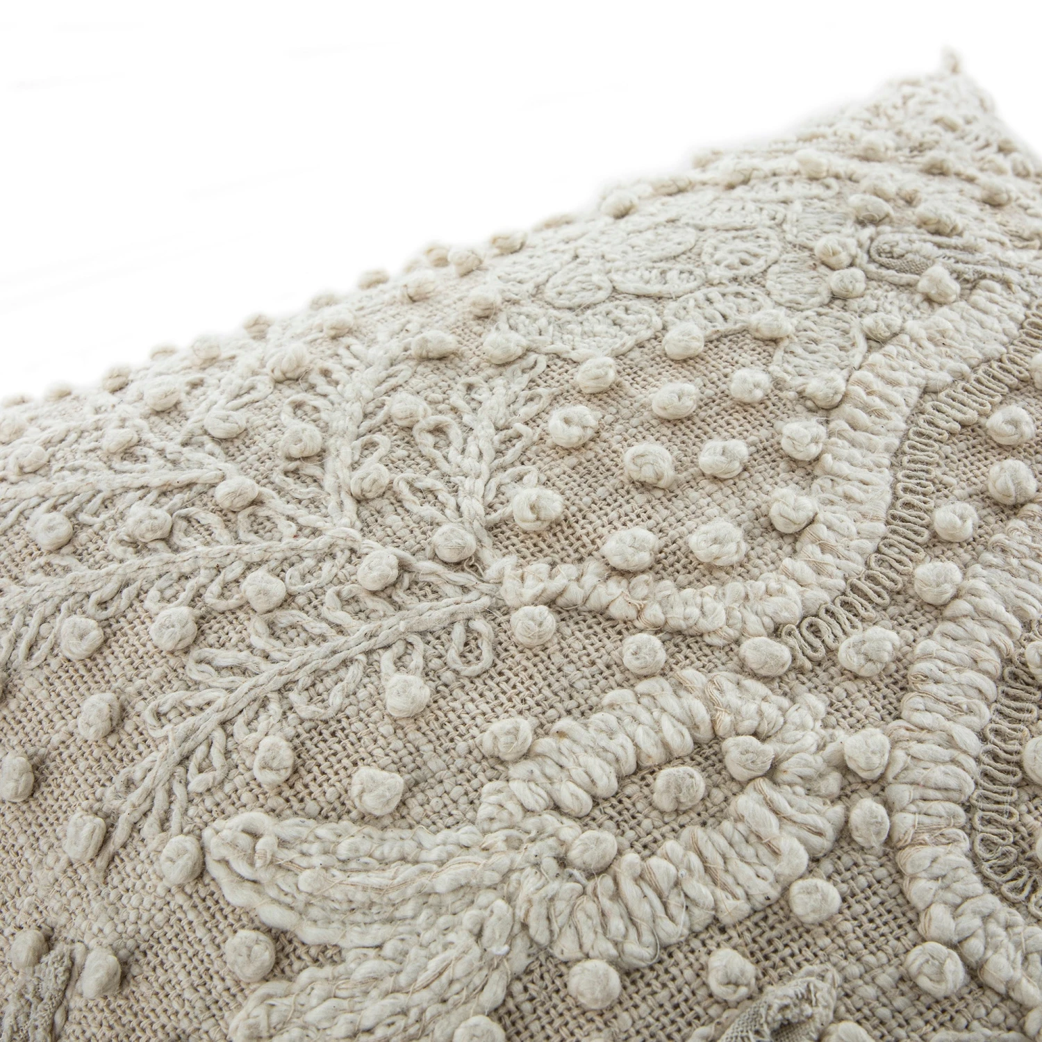 Maison Neutral Josie Embroidered French Knot Cushion 6 Maison Neutral Josie Embroidered French Knot Cushion - Image 6