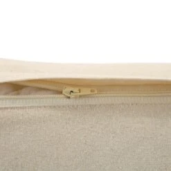 Boho Collection Nile Natural Jute Cord Cushion – Handcrafted Textured Rectangular Throw Pillow -Daals Store HW CUSH NILE35 detail4