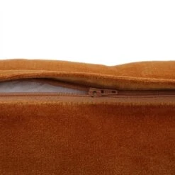 Luxe Collection Orla Apricot Cotton Velvet Cushion β Hand Beaded Metallic Silver Lumbar Pillow 13 Luxe Collection Orla Apricot Cotton Velvet Cushion β Hand Beaded Metallic Silver Lumbar Pillow -Daals Store HW CUSH ORLA30 detail4