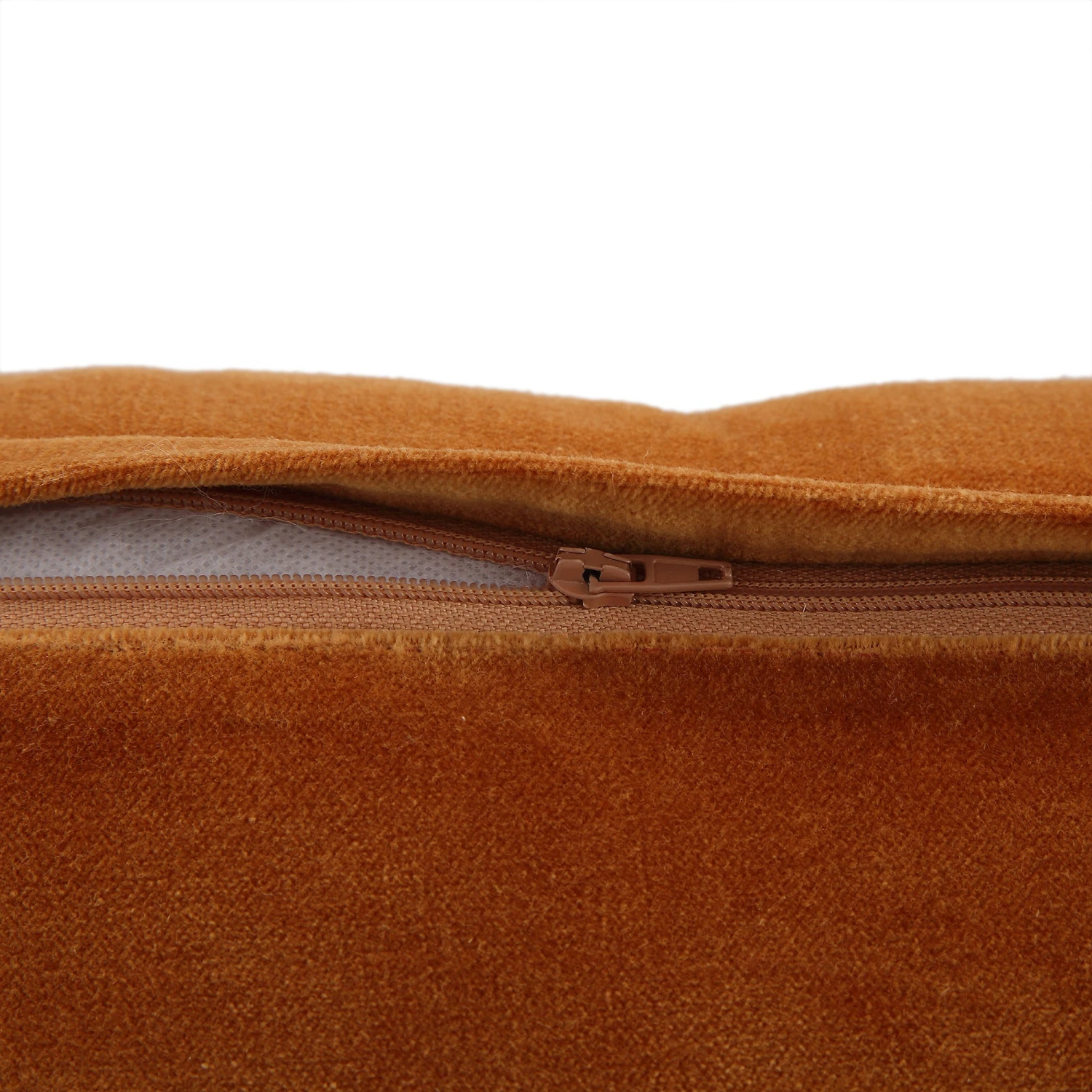 Luxe Collection Orla Apricot Cotton Velvet Cushion β Hand Beaded Metallic Silver Lumbar Pillow 7 Luxe Collection Orla Apricot Cotton Velvet Cushion β Hand Beaded Metallic Silver Lumbar Pillow - Image 7