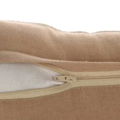 Luxe Collection Victoria Bouclé Patchwork Hand Beaded Cushion - Apricot Reverse 45x45 15 Luxe Collection Victoria Bouclé Patchwork Hand Beaded Cushion - Apricot Reverse 45x45 -Daals Store HW CUSH PATCHWORK45 detail4