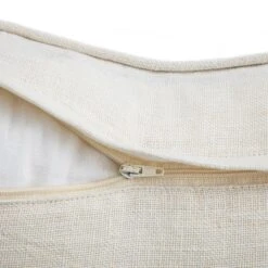 Pembroke Stripe 100% Linen Green Cushion 9 Pembroke Stripe 100% Linen Green Cushion -Daals Store HW CUSH PEMBROKESTRIPE GREEN detail4