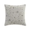 Penelope Muted Grey Ditsy Floral – Jacquard Textured Cotton 50x50 Decorative Cushion -Daals Store HW CUSH PENELOPE DITSY FLORAL WB1