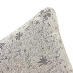 Penelope Muted Grey Ditsy Floral β Jacquard Textured Cotton 50x50 Decorative Cushion 7 Penelope Muted Grey Ditsy Floral β Jacquard Textured Cotton 50x50 Decorative Cushion -Daals Store HW CUSH PENELOPE DITSY FLORAL detail2