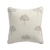 Meadow Cream Sprig Embroidered Cotton Cushion 19 Meadow Cream Sprig Embroidered Cotton Cushion -Daals Store HW CUSH SPRIG CREAM WB1