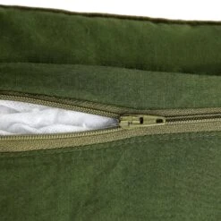 Verona Beaded Moss Green Cotton Velvet Cushion – Luxe Collection Silver Geometric Accent -Daals Store HW CUSH VERONA45 detail4