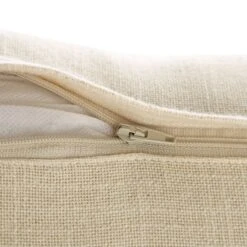 Sage Green Ikat Hand Embroidered Cushion – 45x45 Traditional Cotton Decorative Pillow -Daals Store HW IKAT SAGE45 detail4