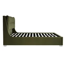 Hadley Moss Green Velvet Ottoman Storage Bed -Daals Store JAH 010 MOSS VEL WB4
