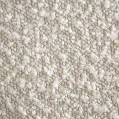 Egerie Curved Headboard Beige Boucle Ottoman Storage Bed -Daals Store JAH 011 BEIGE BOUCLE fabric detail