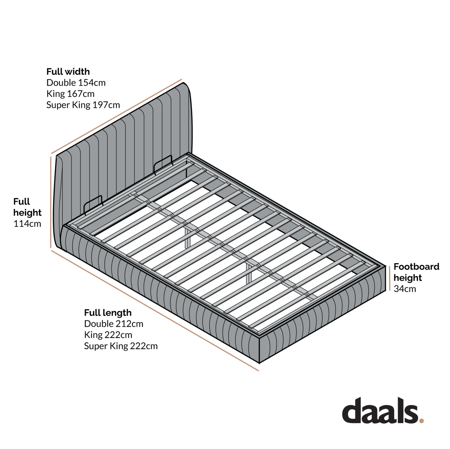 Helia Pleated Ottoman Storage Bed, Silver Grey Velvet 7 Helia Pleated Ottoman Storage Bed, Silver Grey Velvet - Image 7
