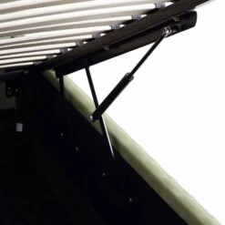 Helia Pleated Ottoman Storage Bed, Lichen Velvet 31 Helia Pleated Ottoman Storage Bed, Lichen Velvet -Daals Store JAH 012 LICHEN VEL detail5