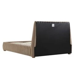 Helia Pleated Ottoman Storage Bed, Taupe Velvet 26 Helia Pleated Ottoman Storage Bed, Taupe Velvet -Daals Store JAH 012 MINK VEL WB6