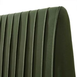 Helia Pleated Ottoman Storage Bed, Moss Green Velvet -Daals Store JAH 012 MOSS VEL detail2