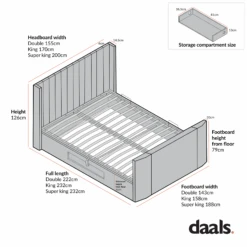 Wilton Grey Fabric Ottoman TV Bed -Daals Store JAH 015 CHART aab46672 39e9 4bae 9569 e5139da8b9d1 1