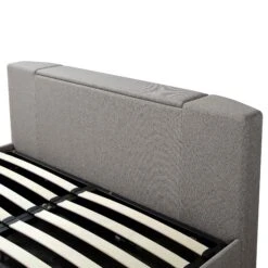Wilton Grey Fabric Ottoman TV Bed -Daals Store JAH 015 GREY FAB detail3