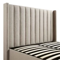 Wilton Warm Stone Fabric Ottoman TV Bed -Daals Store JAH 015 SAND FAB detail1