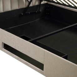 Wilton Warm Stone Fabric Ottoman TV Bed -Daals Store JAH 015 SAND FAB detail2